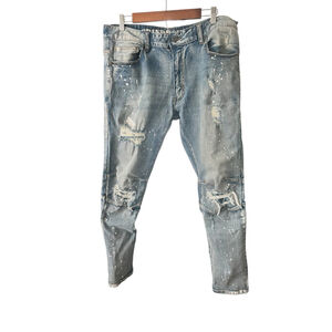 Men's Grindhouse Skinny Jeans Waist 38 Distressed